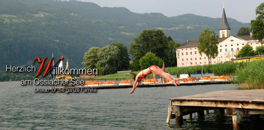 Gaestehaus Krappinger/Pizzeria Mamma Mia Ossiach Kültér fotó